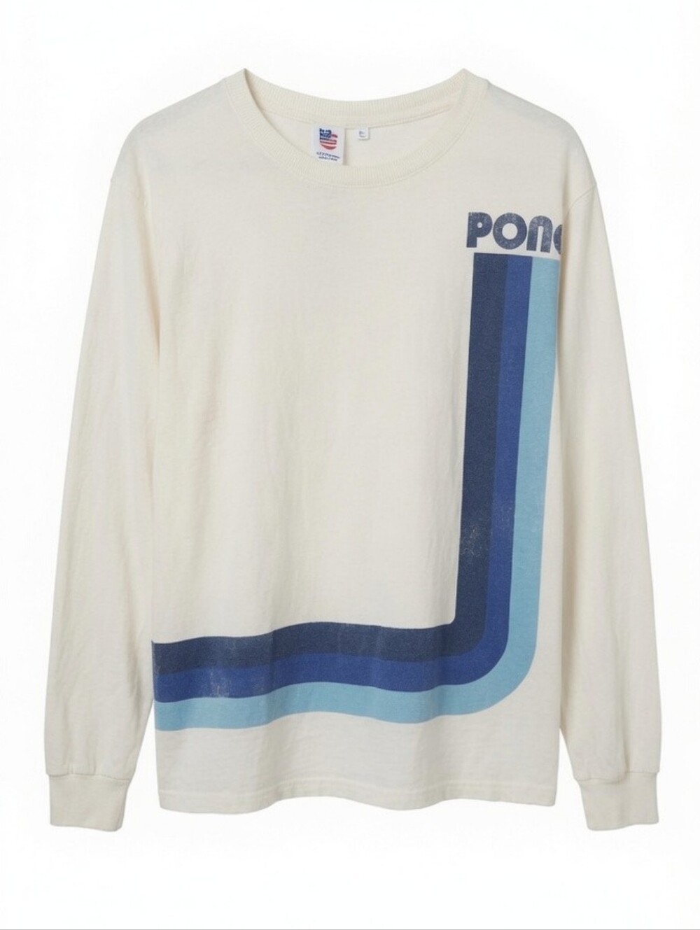 Pong Long Sleeve‎ Shirt By Junkfood XXL Nostalgia Casual Oversized